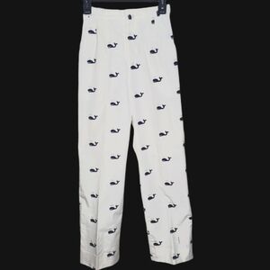David Brooks Ltd. Vintage 80's Nautical Embroidered Whale Pants